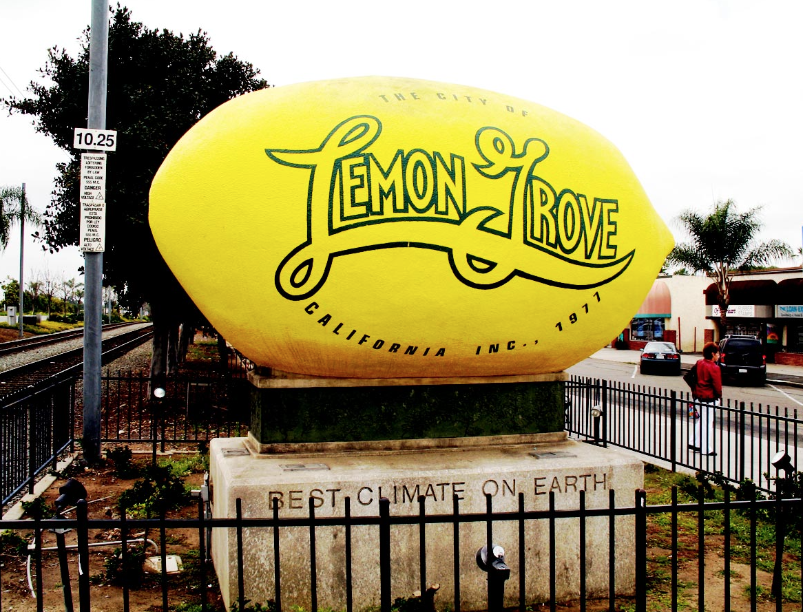 lemon grove california worlds largest lemon