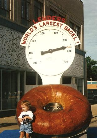 mattoon illinois worlds largest bagel